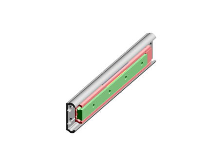 3 beams ball bearings stainless steel telescopic slides - ST508