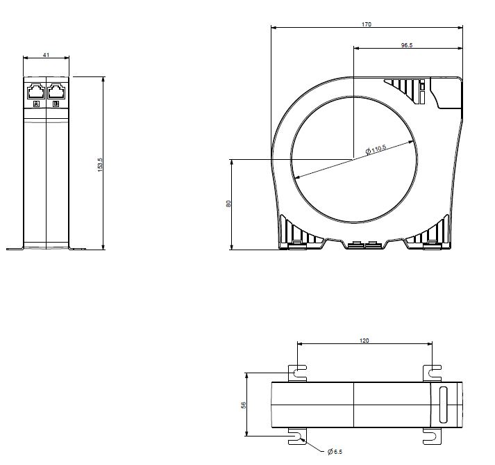 Dimensions WGB-110