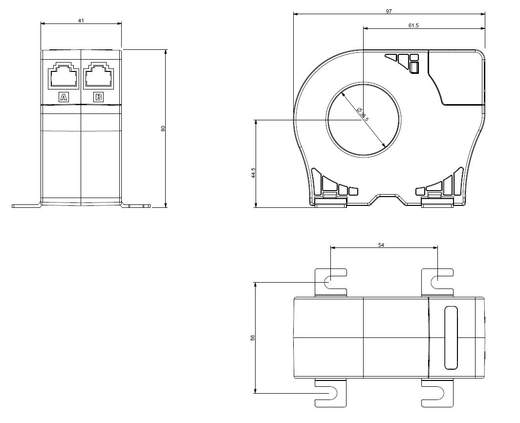 Dimensions WGB-35