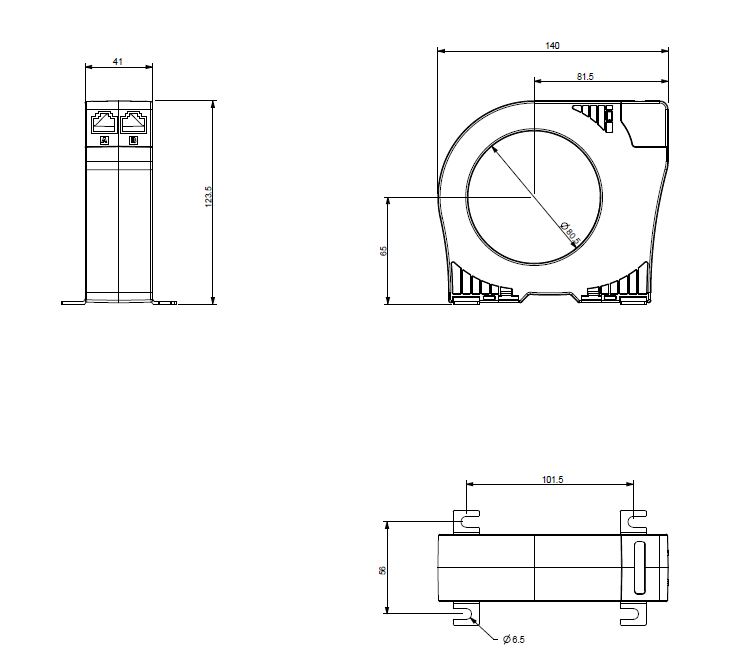 Dimensions WGB-80