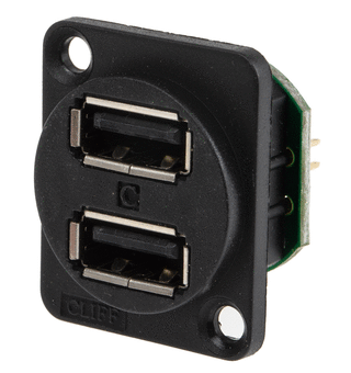 XLR dual USB2.0 CSK