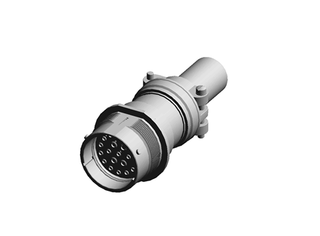 Conrad Electronic - Free CAD models - TE ICT HD34-24-21PN - TraceParts