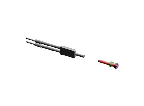 Glass optical fibers - for series 3030, 3031, 3060 and 3065 switches, Size M6, Operating distance 120mm
