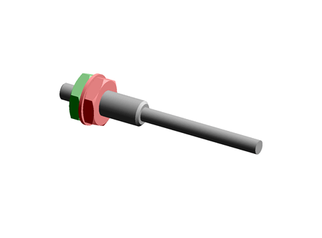 Kunstoffaser-Lichtleiter - Einweg-Lichtschranken, Baugröße M4, Flexible - Schaltabst. 300 mm