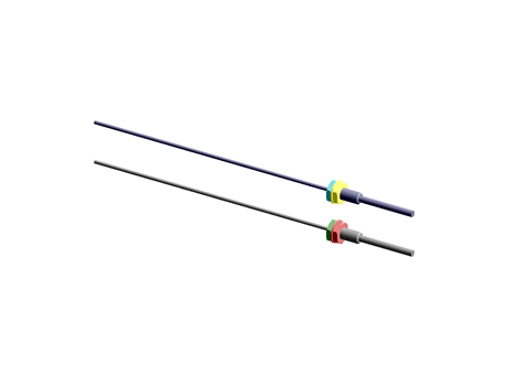 Kunstoffaser-Lichtleiter - Einweg-Lichtschranken, Baugröße M4, Flexible - Schaltabst. 300 mm