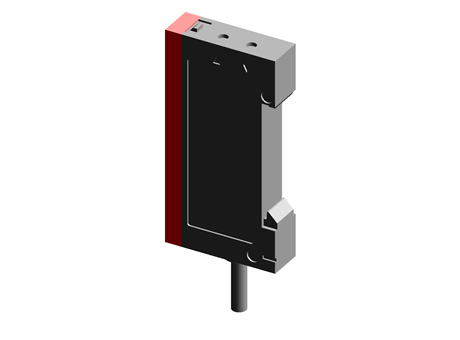 Photoelectric Proximity Switches, Size 31x60, Fiber-optic amplifier with potentiometer - operating distance 200 mm, Cable version