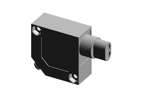 Photoelectric Proximity Switches, Size 40x40, Fiber-optic amplifier - operating distance 150 mm, Connector S8
