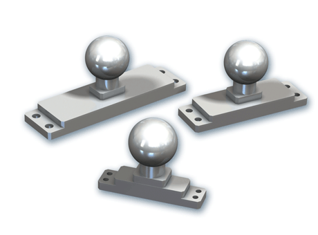 Ball joint mounting bracket Ø28.5 mm, CMG Series