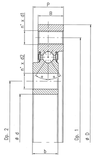CPM SPECIAL BEARINGS - 免费 CAD 模型 - Slewing Bearing - TraceParts