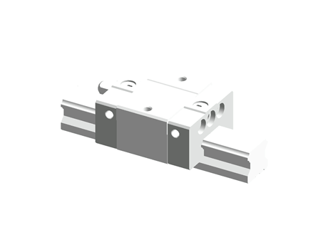 Precision Linear Guide Way LMG Series ST / T / LT / V / LV Four Direction Low Assembly Type