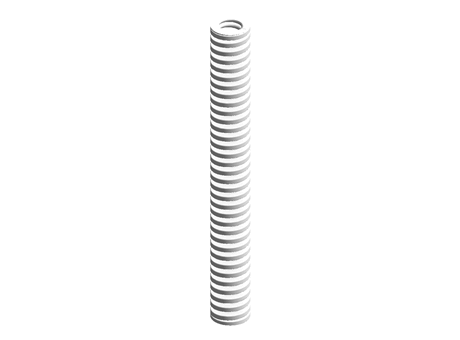 Danly IEM - Free CAD models - Medium Load ISO Spring, 1.00 in [25 mm] x ...
