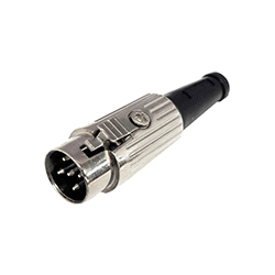 DIN Connectors - 5 way Dice Plugs and Sockets - 590-0520