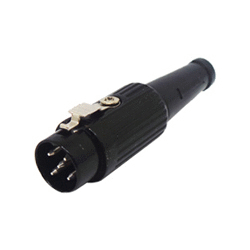 DIN Connectors - 5 way Dice Plugs and Sockets - 591-0520