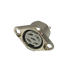 DIN Connectors - 5 way Dice Plugs and Sockets - 630-0520