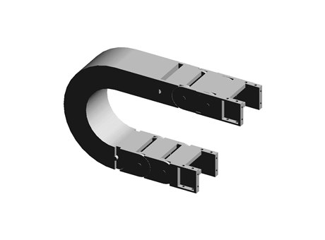 5580BK Series Cable Carrier - Fully Enclosed Type