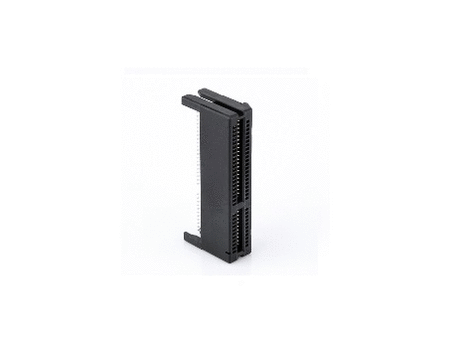 3157-10101D PCI & PCI Express CONN,BTB,STRADDLE,64P(X4),1mm Centerline,15u",BLK,Cap