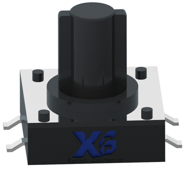 12*12*12mm轻触开关/按压轻触开关/贴片轻触开关/贴片按键开关SMT/贴片按钮开关/触觉开关/迷你开关SMD