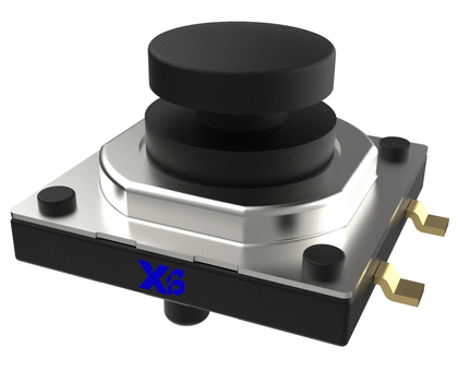 12*12*7.3mm轻触开关防水SMD/迷你防水轻触开关/防水按键开关/防水按钮开关/触觉开关防水/防水触动开关/按键开关IP68