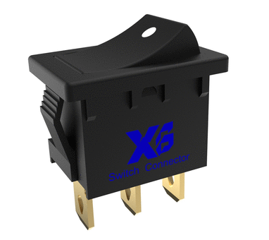 21*15*15mm方形三挡船型开关/3档翘板开关3PIN/大电流3位船型开关/船型开关三档/三挡翘板开关ON-ON 3PIN