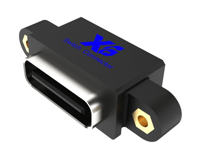 10.84*7.33*5.06mm防水USB插座/防水贴片Type c连接器/Typec接口SMD/IP68防水USB连接器/防水Typec母座6PIN