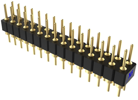 Dongguan ALPSR Electronic - Free CAD models - L*2.54*3mm round hole pin ...