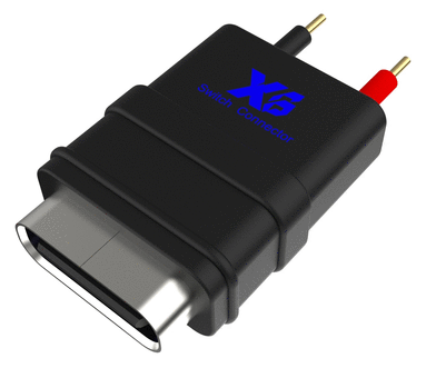 10.75*4.95*15.8mm带线Tpye c插座 IPX7/防水Tpye c连接器/Tpye c母座/带线防水USB 2PIN插座/防水Tpye c接口2PIN