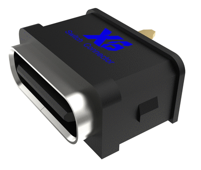 10*7.2*4.56mmTpye c插座 IPX7/沉板防水Tpye c连接器/Tpye c母座/防水USB 2PIN插座/防水Tpye c接口2PIN