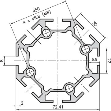 Dimensional drawing