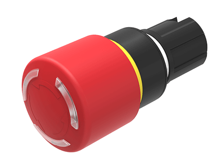 45-2D36.1820.000 Emergency-stop switch actuator, foolproof EN IEC 60947-5-5