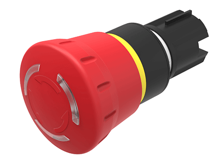 45-2D36.1920.000 Emergency-stop switch actuator, foolproof EN IEC 60947-5-5