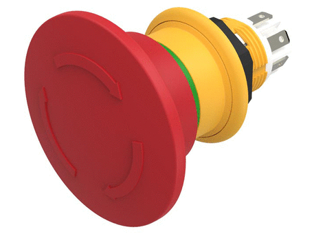 61-6461.4057 Emergency stop switch compact, foolproof EN IEC 60947-5-5