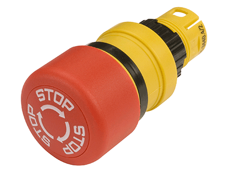 61-3440.4/2 Emergency-stop switch actuator, foolproof EN IEC 60947-5-5