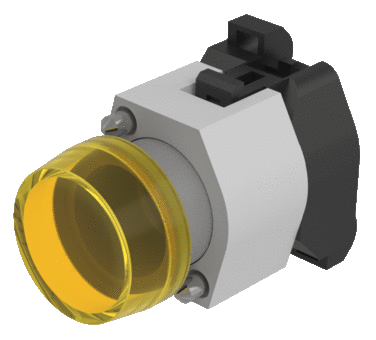 704.630.1 Indicator full-face illumination, round, Actuator