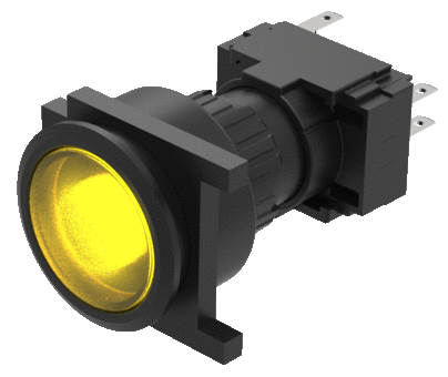 61-1200.0 Illuminated pushbutton round, Actuator, Maintained