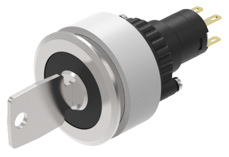 K14-235.21200 Keylock switch 2 positions