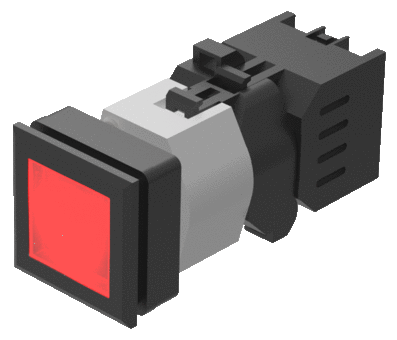 704.743.8 Flasher square, Actuator