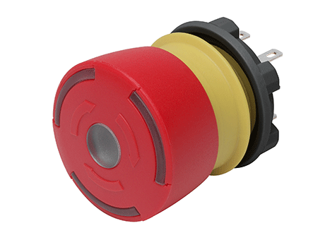 eao - Free CAD models - 84-5140.0020 Emergency-stop switch complete ...
