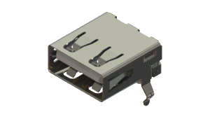 USB Type A connector, 690A104-223-220