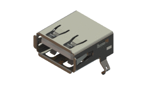 USB Type A connector, 690A104-223-410