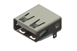 USB Type-A connector, 690J104-667-210