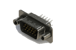 Vertical High Density D-Sub Connector, 637-015-230-048