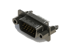 Vertical High Density D-Sub Connector, 637-015-232-047