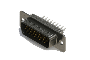 Vertical High Density D-Sub Connector, 637-026-230-041