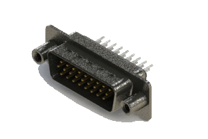 Vertical High Density D-Sub Connector, 637-026-230-049