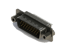 Vertical High Density D-Sub Connector, 637-026-232-043