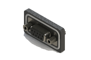 Vertical Waterproof D-Sub Connector, 628-W09-220-013