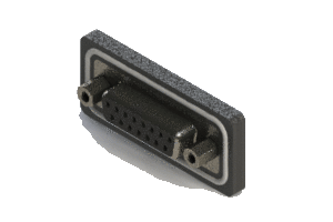 Vertical Waterproof D-Sub Connector, 628-W15-220-012
