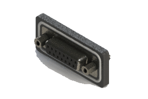 Vertical Waterproof D-Sub Connector, 628-W15-220-013