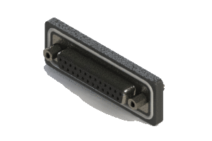 Vertical Waterproof D-Sub Connector, 628-W25-220-013