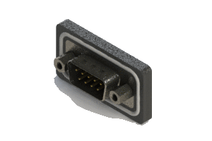 Vertical Waterproof D-Sub Connector, 627-W09-220-012